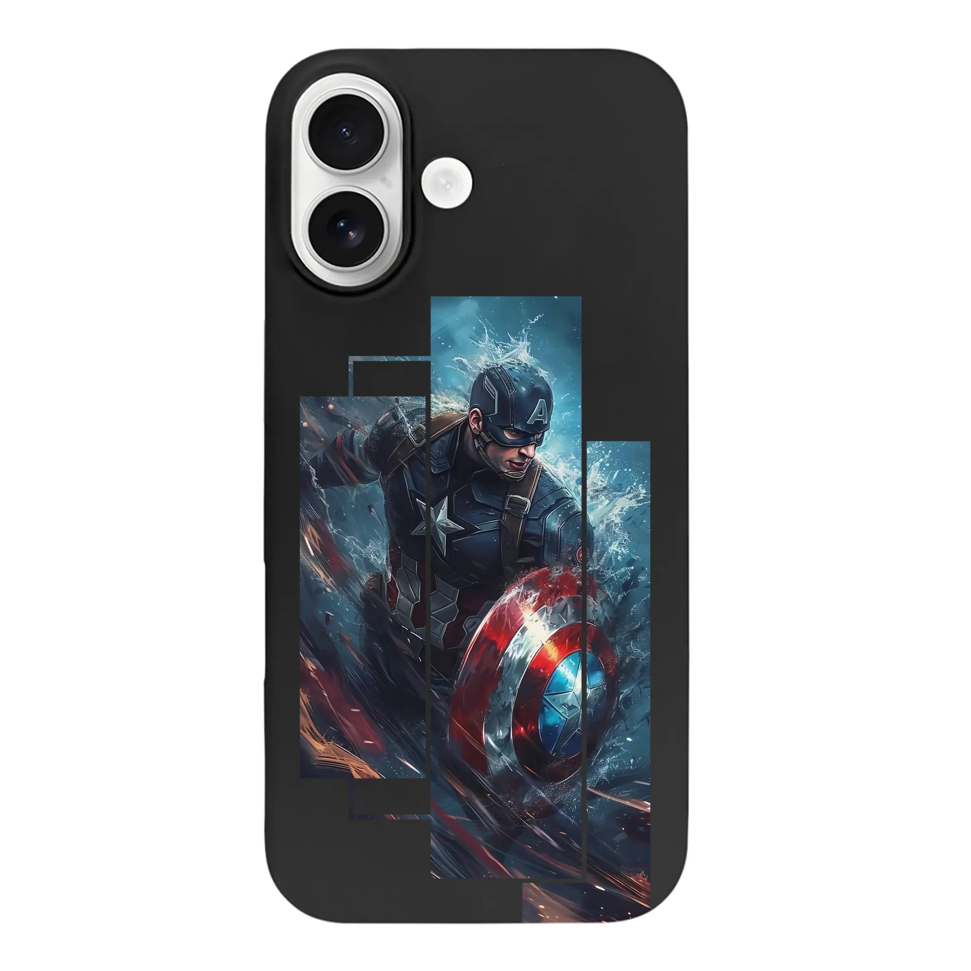 アベンジャーズ (Avenjāzu) グッズ キャプテン・アメリカ（Captain America） - iPhone 17 シリーズ シリコンケース 薄型 耐衝撃 指紋防止 ソフトタッチカバー 精密フィット 傷防止 保護ケース iPhone 17/17 Air/17 Pro/17 Pro Max 対応